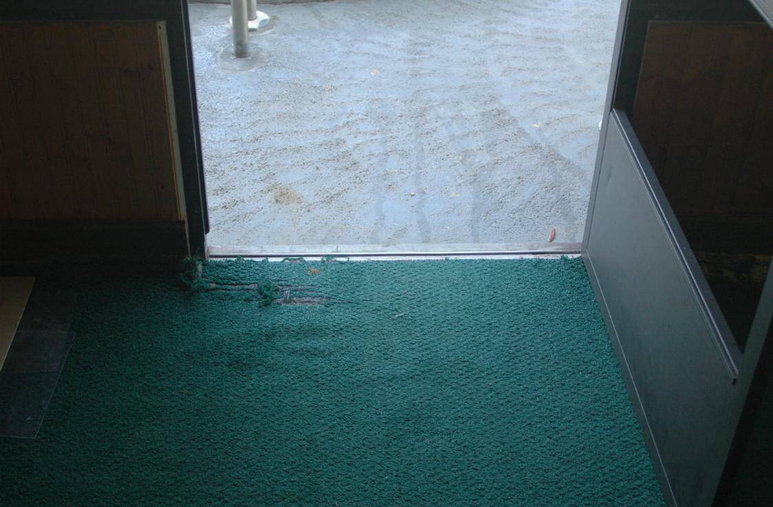 Damaged Carpet